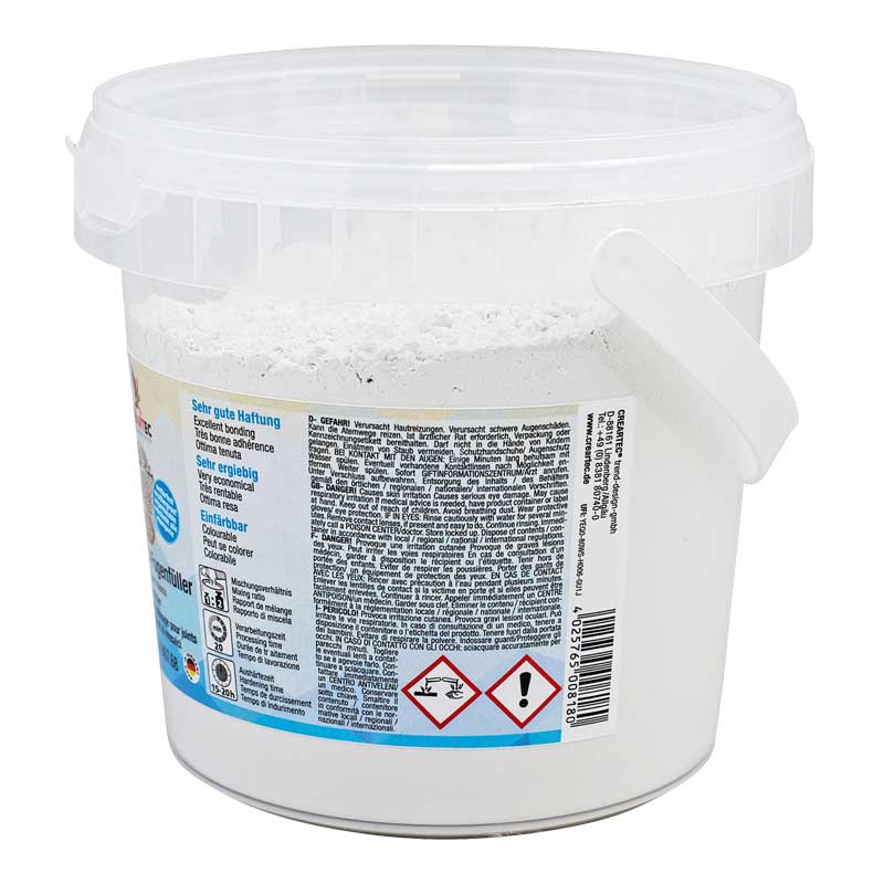 Mosaik - Fugenmasse, 500 g, witterungsbeständig — weiß