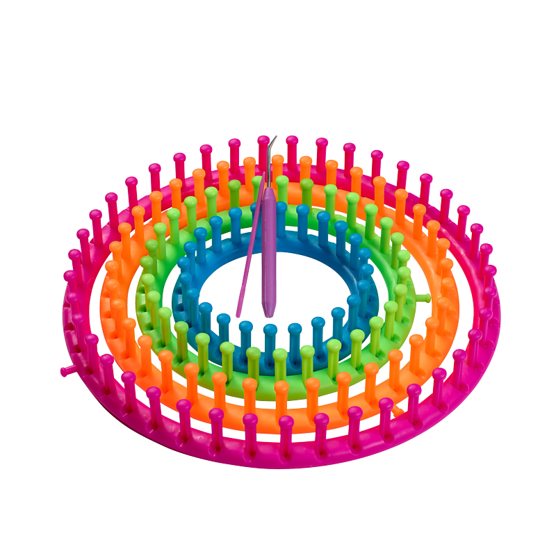 Strickring-Set, 4 Stück
