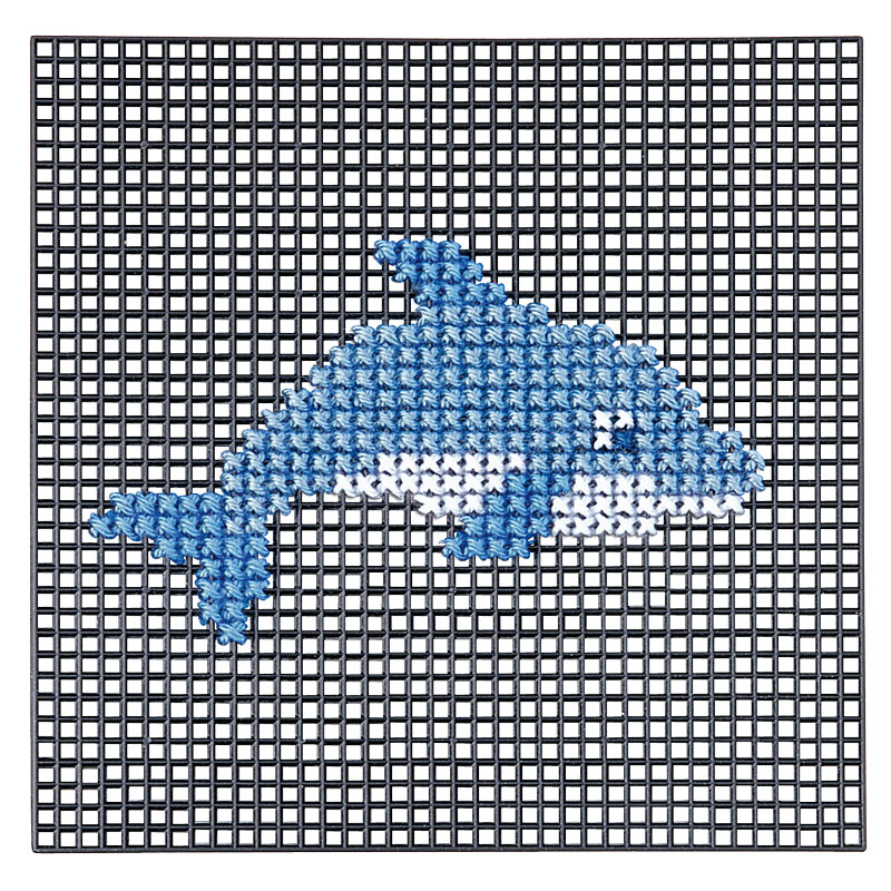 Stickmatte, 5 Stück — 14 x 14 cm