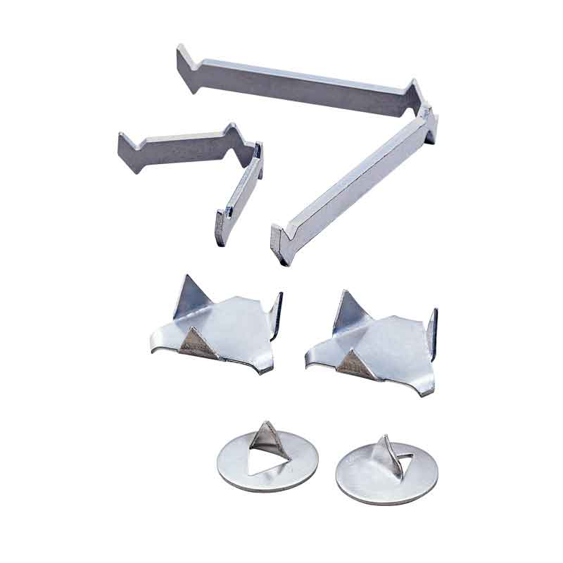 Edelstahl Dreifüsse - Set 29 Stück