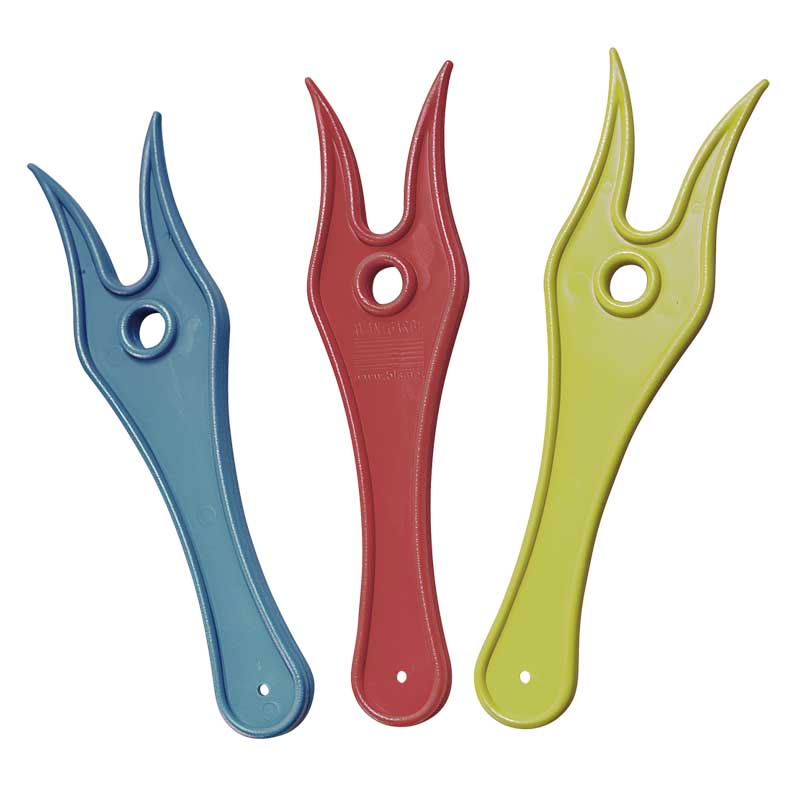 Strickgabeln aus Kunststoff