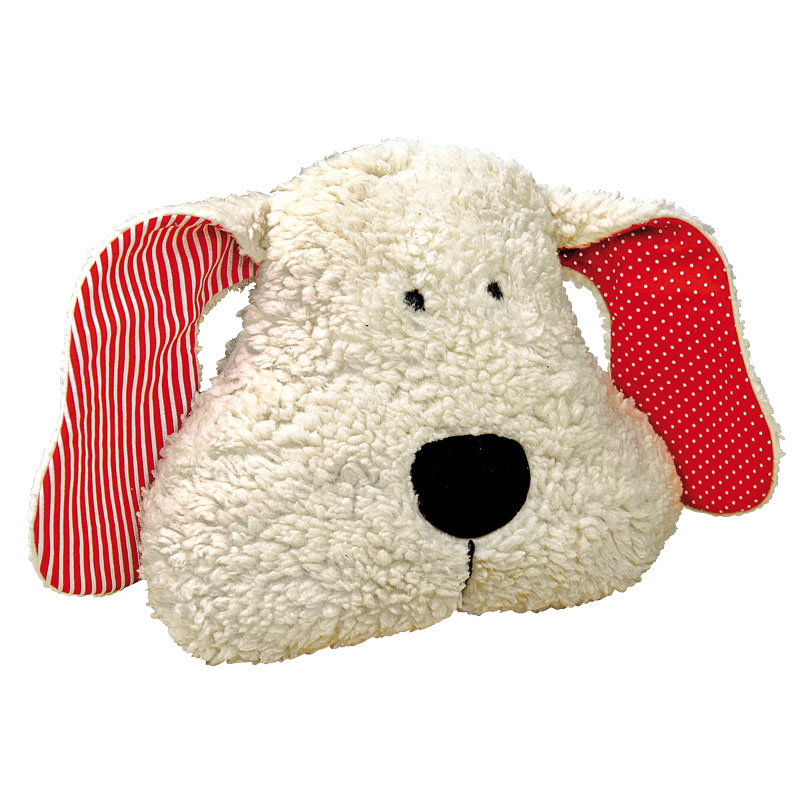 Baumwoll - Teddystoff, 150 cm breit — Eisbär