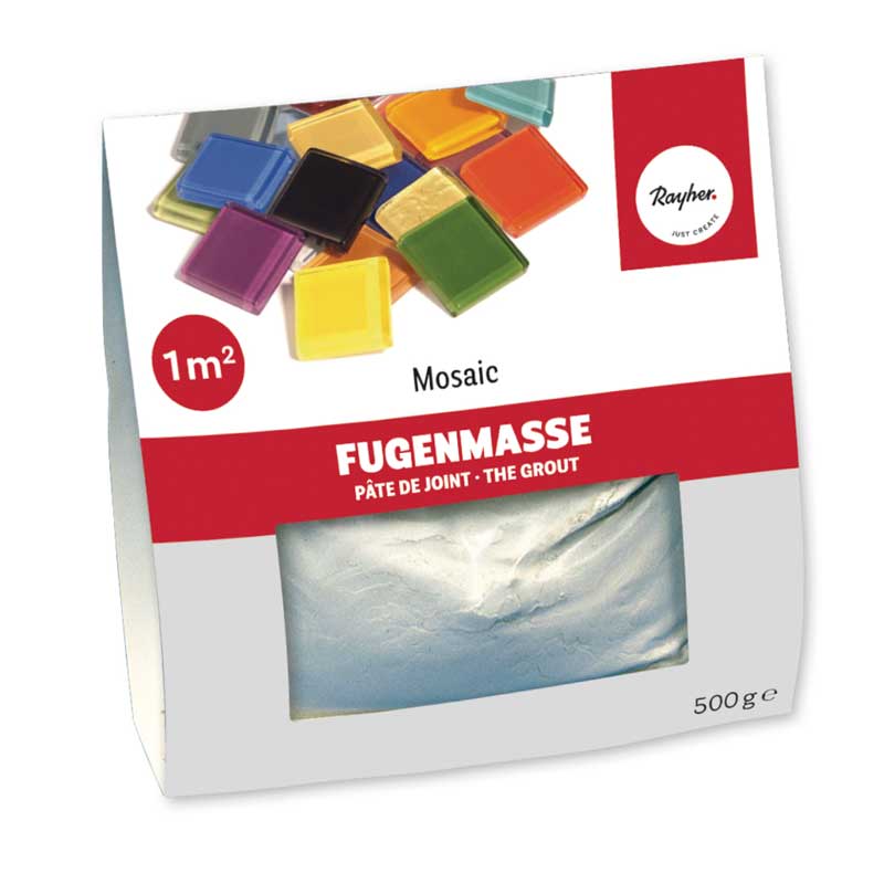 Mosaik - Fugenmasse, 500 g — weiß