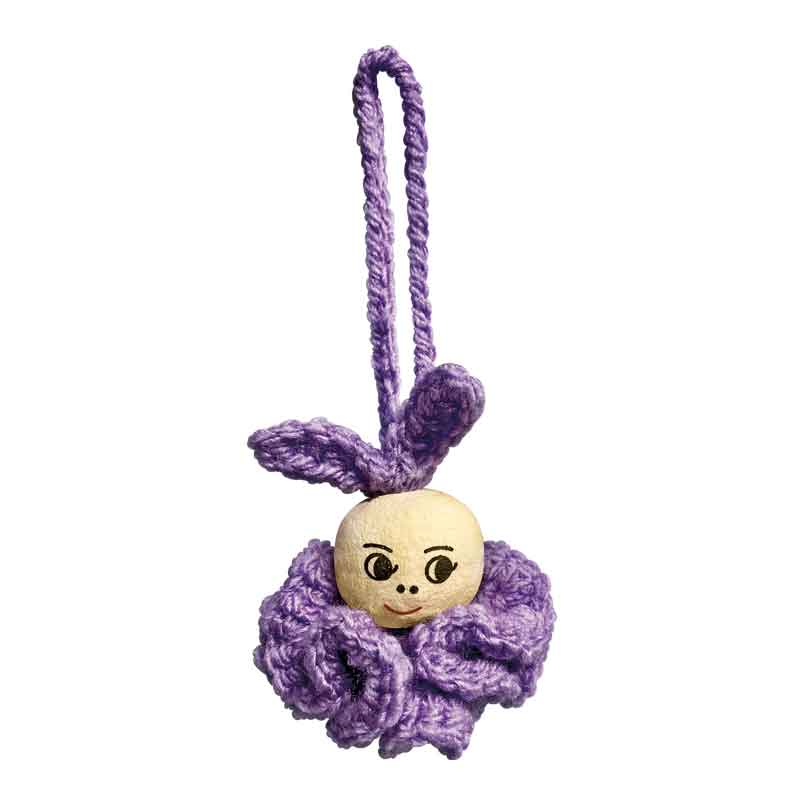 Holzkugel mit Bohrung