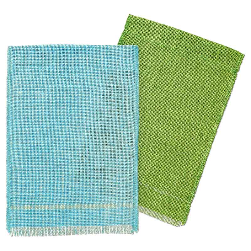 Rupfen - Wandbehänge, 5 Stück