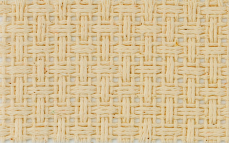 Kreuzstich - Aida, 130 cm breit — natur