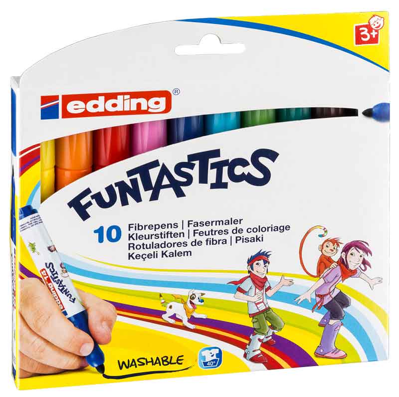 Edding®14 Funtastics, 10 Stück — sortiert