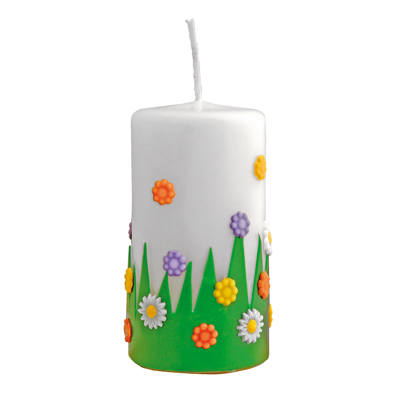 Stumpenkerze elfenbein