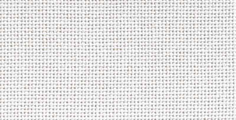 Lugana, 140 cm breit — reinweiß