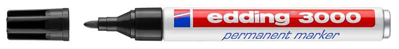 Edding 3000 — schwarz