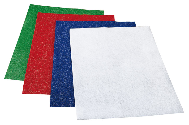Glitter - Filzplatten, 30 x 40 cm