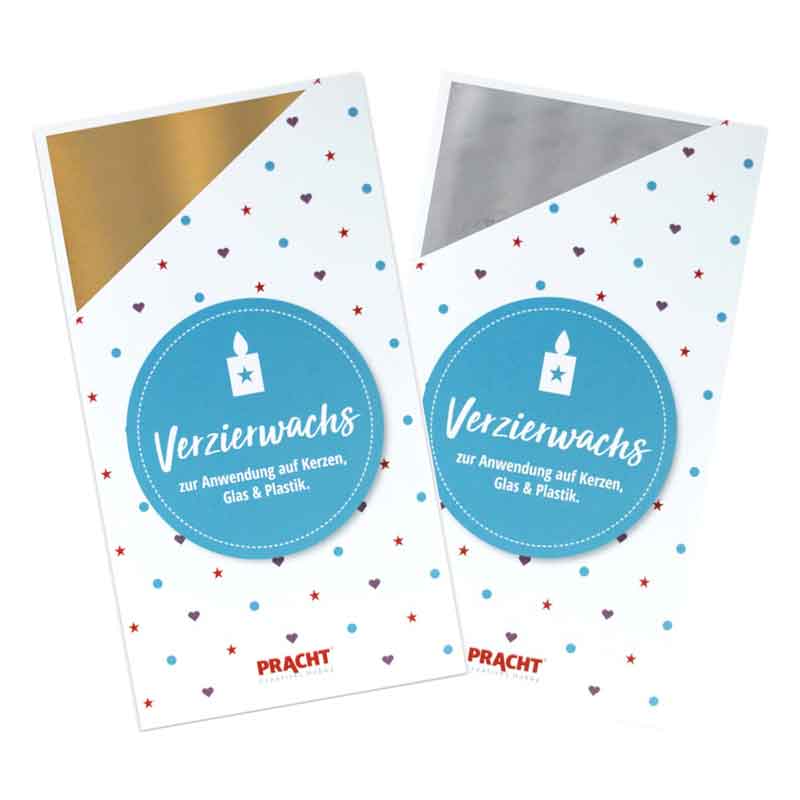 Goldfolienwachs glänzend