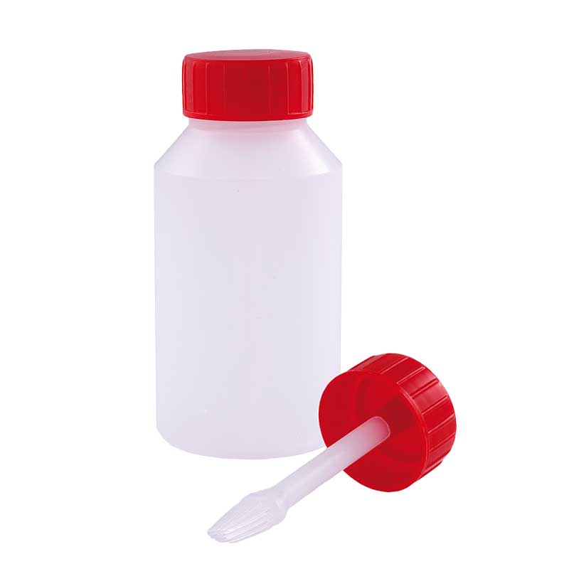 Leerflasche Bürstenkopf — Leerflasche Bürstenkopf