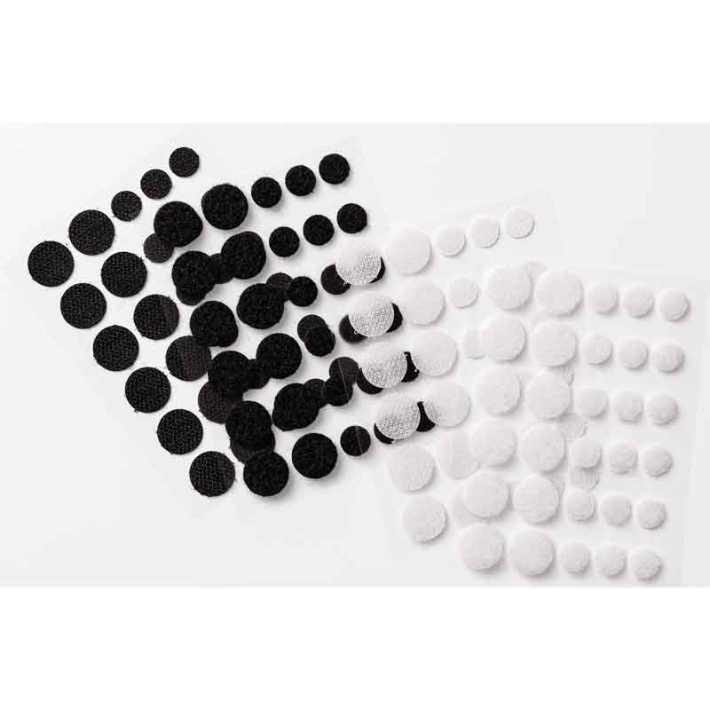 Klettpunkte, 60 Stück — sortiert