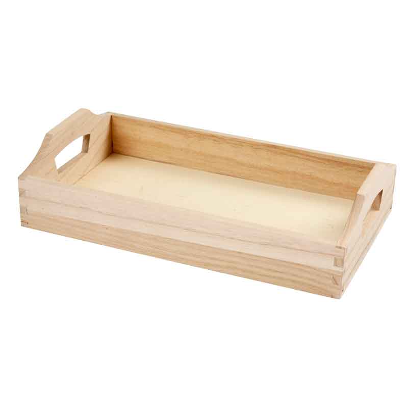 Holztablett — 30 x 17 cm