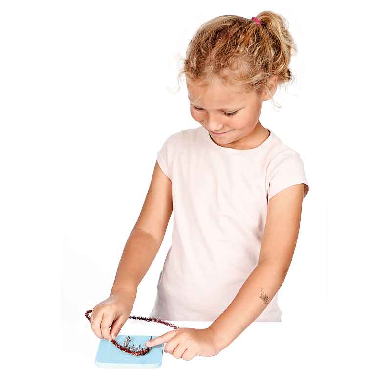 Kunststoff Steckplatte Set — 10 x 10 cm