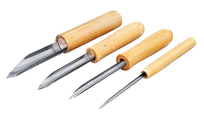 Lochschneider-Set, 4 Stück