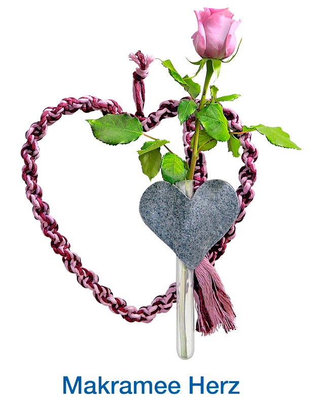 Drahtform Herz, 25 cm