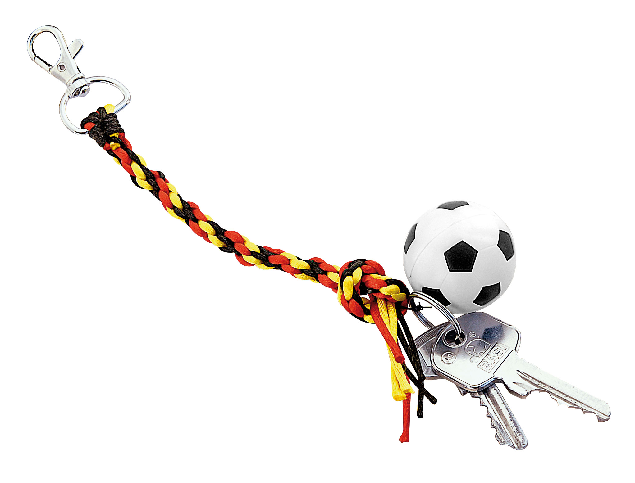 Fußball-Anhänger, 35 mm — aus Kunststoff