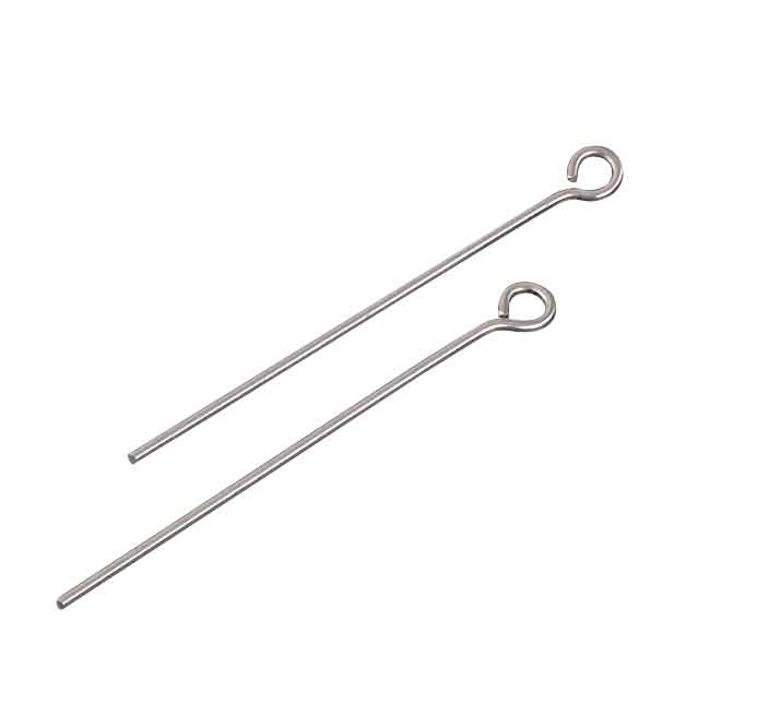 Kettelstifte 50 x 0,7 mm/ 50 Stück — platin