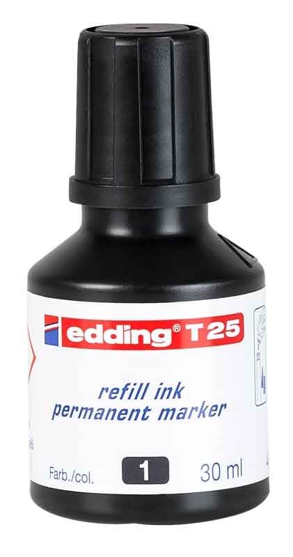 Edding - Nachfülltusche — schwarz