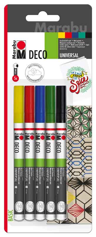 Marabu Deco Painter Universal Acrylmalstifte
