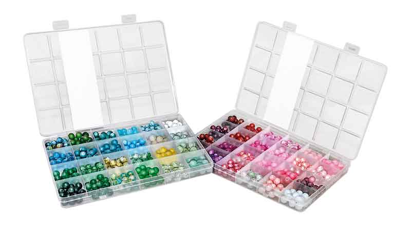 Glasperlen - Set