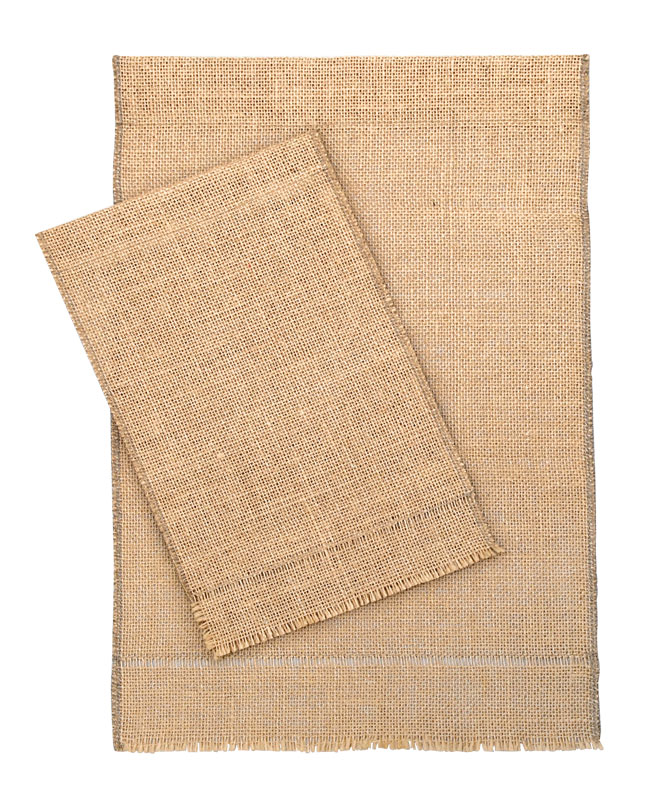 Rupfen - Wandbehänge, 5 Stück