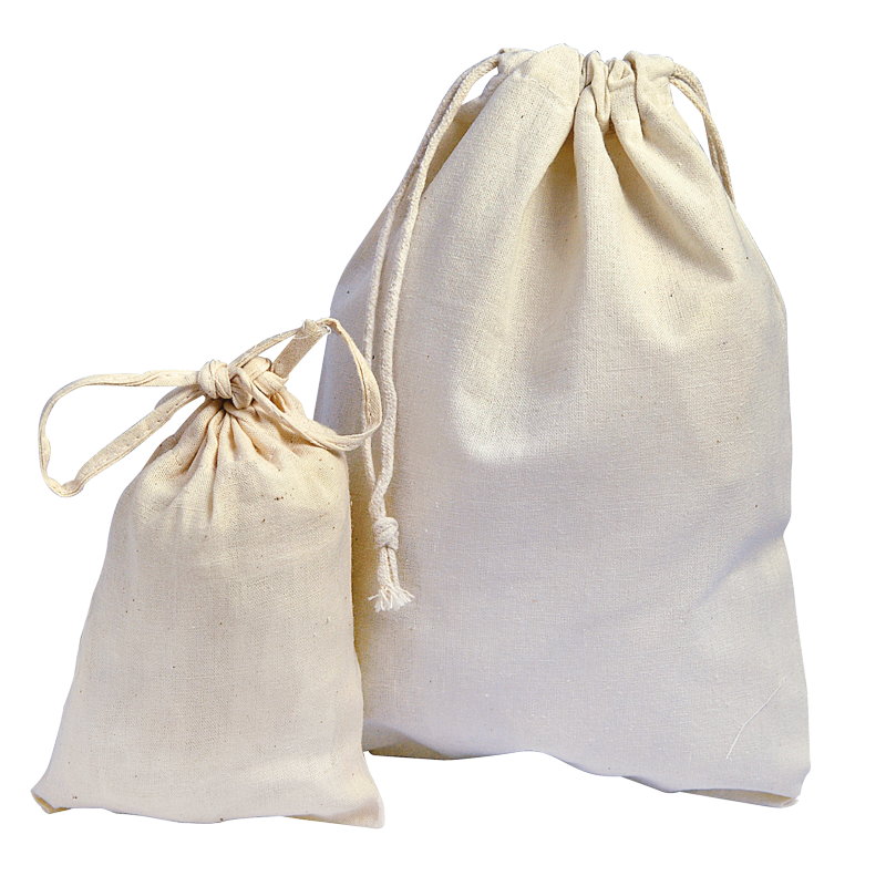 Nessel - Säckchen / 30 x 45 cm — rohweiß