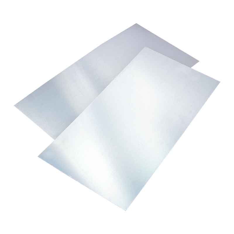 Alu - Blech, 0,3 mm, 40 x 20 cm - silberfarben