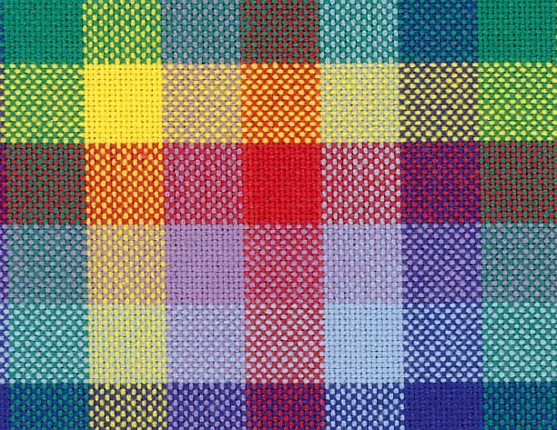 Karostoff Mosaik, 150 cm breit — bunt