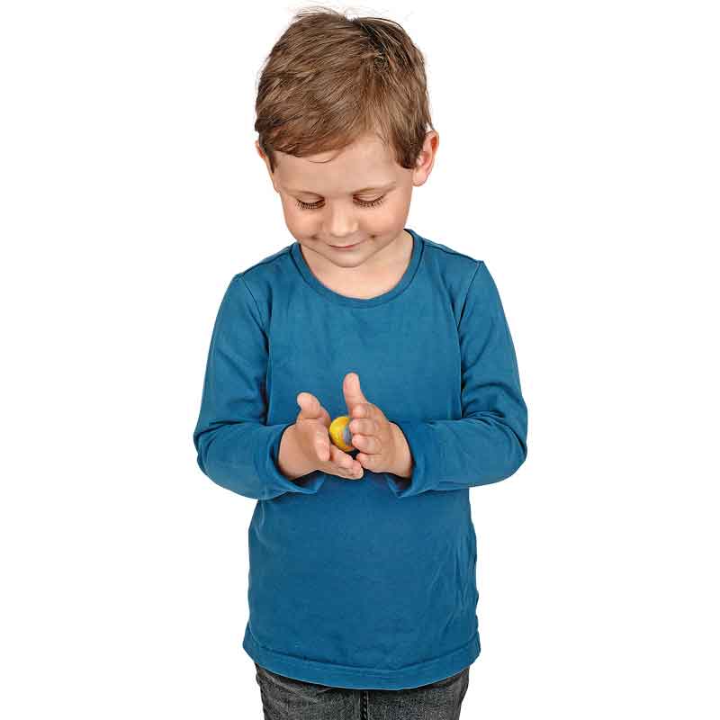 BRAUN Filzwolle, 500 g — 20 Farben sortiert